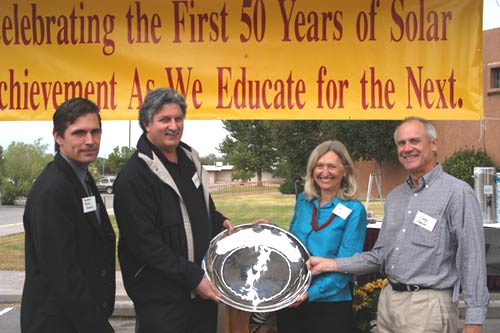  Martin Heinrich, Ed Mazria, Janet Bridgers, Issac Benton